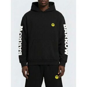 Barrow Men Barrow Cotton Hoodie With Logo
